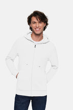 HAKRO Kapuzen-Sweatjacke Premium weiß