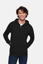 HAKRO Kapuzen-Sweatjacke Premium schwarz