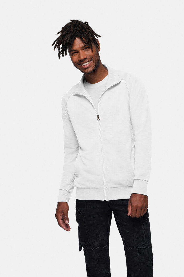 HAKRO Sweatjacke College weiß