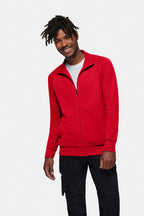 HAKRO Sweatjacke College rot