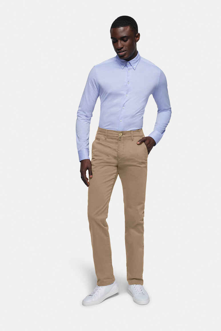 HAKRO Chinohose X-Stretch khaki