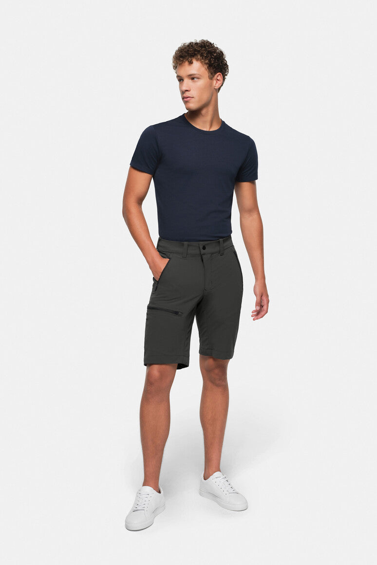 Funktionsshorts X-Stretch karbongrau