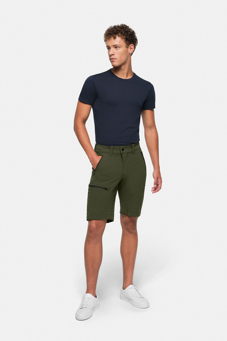 Funktionsshorts X-Stretch olive