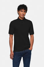 HAKRO Poloshirt Top schwarz