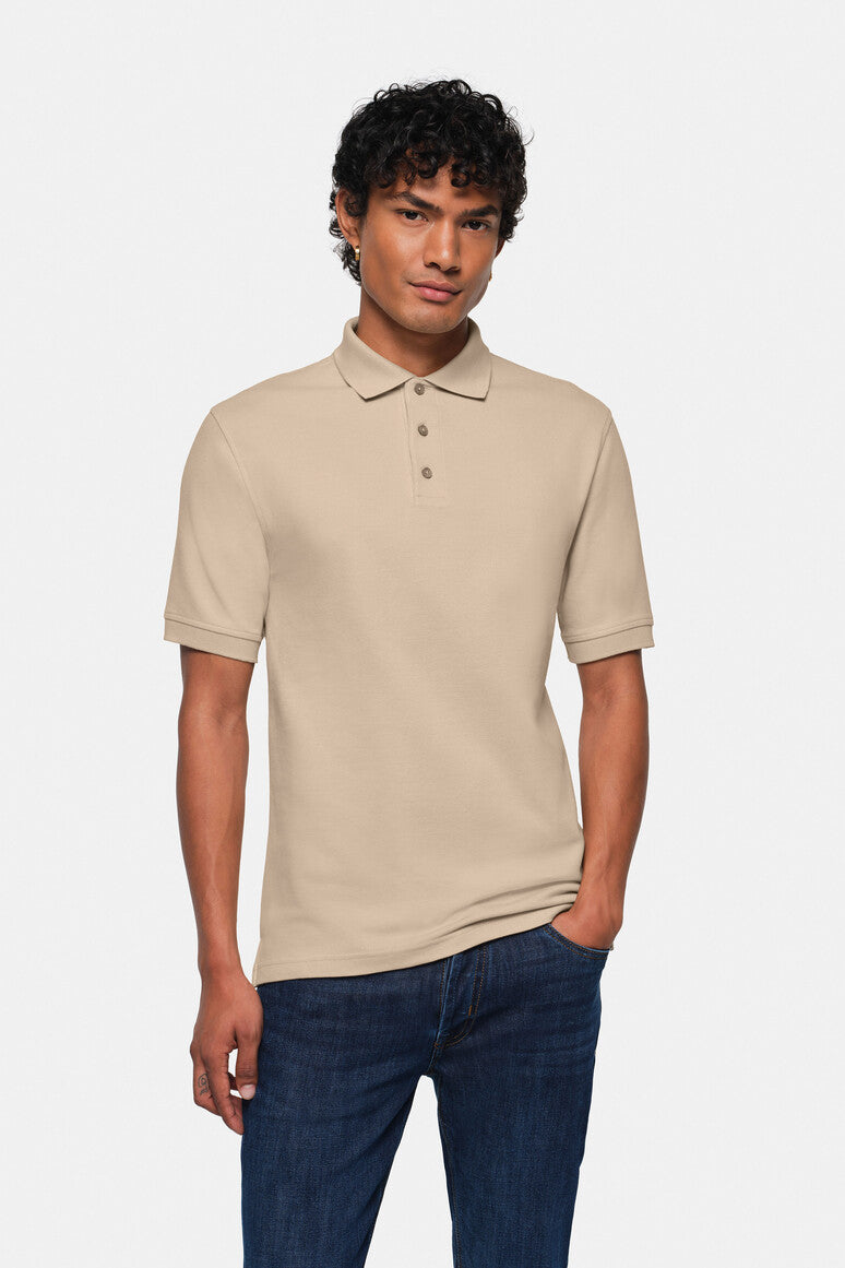 HAKRO Poloshirt Top sand