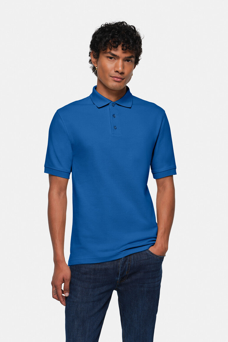 HAKRO Poloshirt Top royalblau