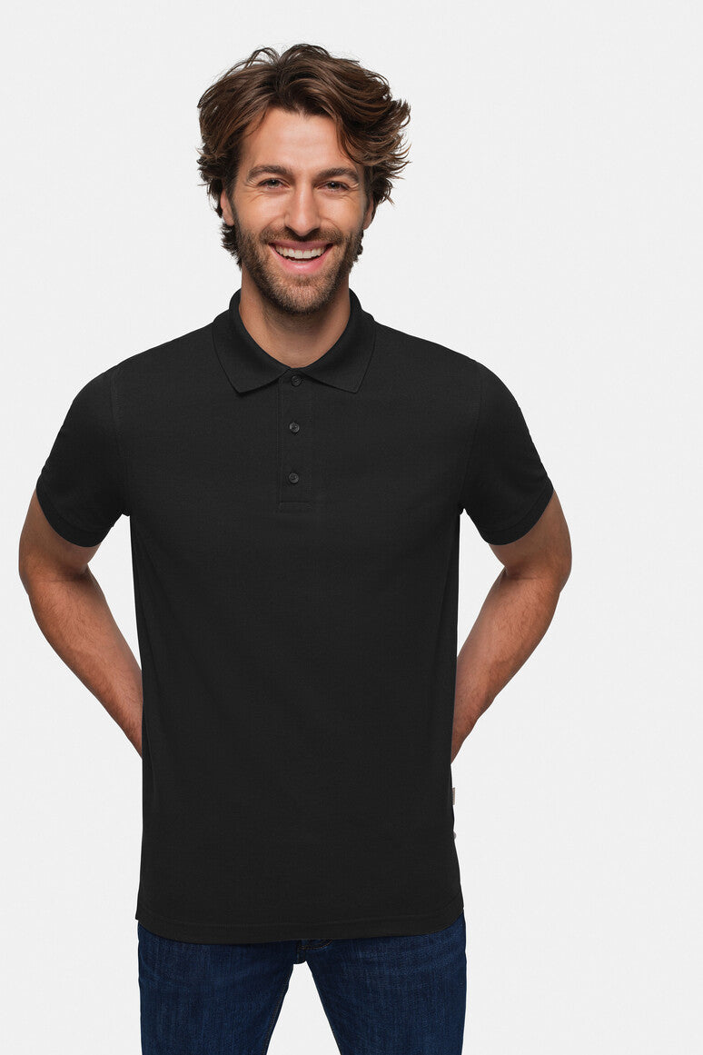 HAKRO Poloshirt Pima-Cotton schwarz