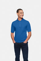 HAKRO Pocket-Poloshirt Top royalblau