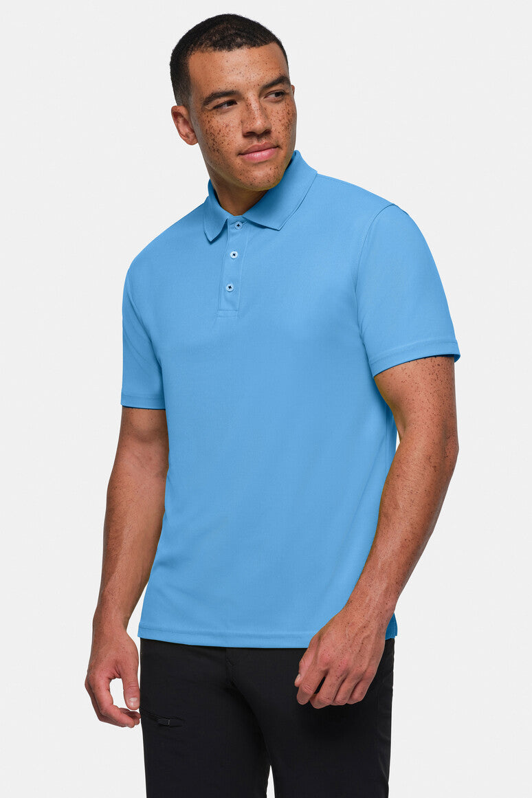 HAKRO Poloshirt COOLMAX malibublau