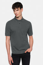 HAKRO Pocket-Poloshirt Mikralinar® anthrazit