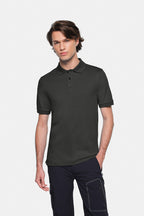 HAKRO Cotton Tec® Poloshirt karbongrau