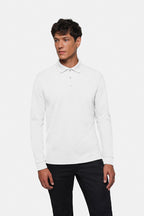 HAKRO Longsleeve-Poloshirt Mikralinar® weiß