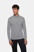 HAKRO Longsleeve-Poloshirt Mikralinar® titan