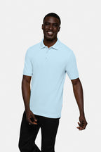 HAKRO Poloshirt Mikralinar® eisblau