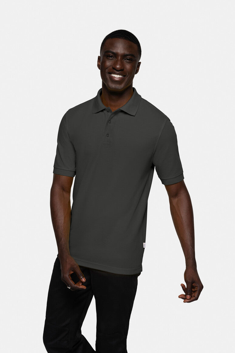HAKRO Poloshirt Mikralinar® karbongrau