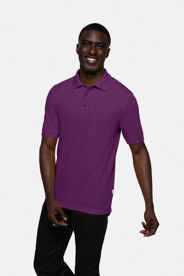 HAKRO Poloshirt Mikralinar® aubergine