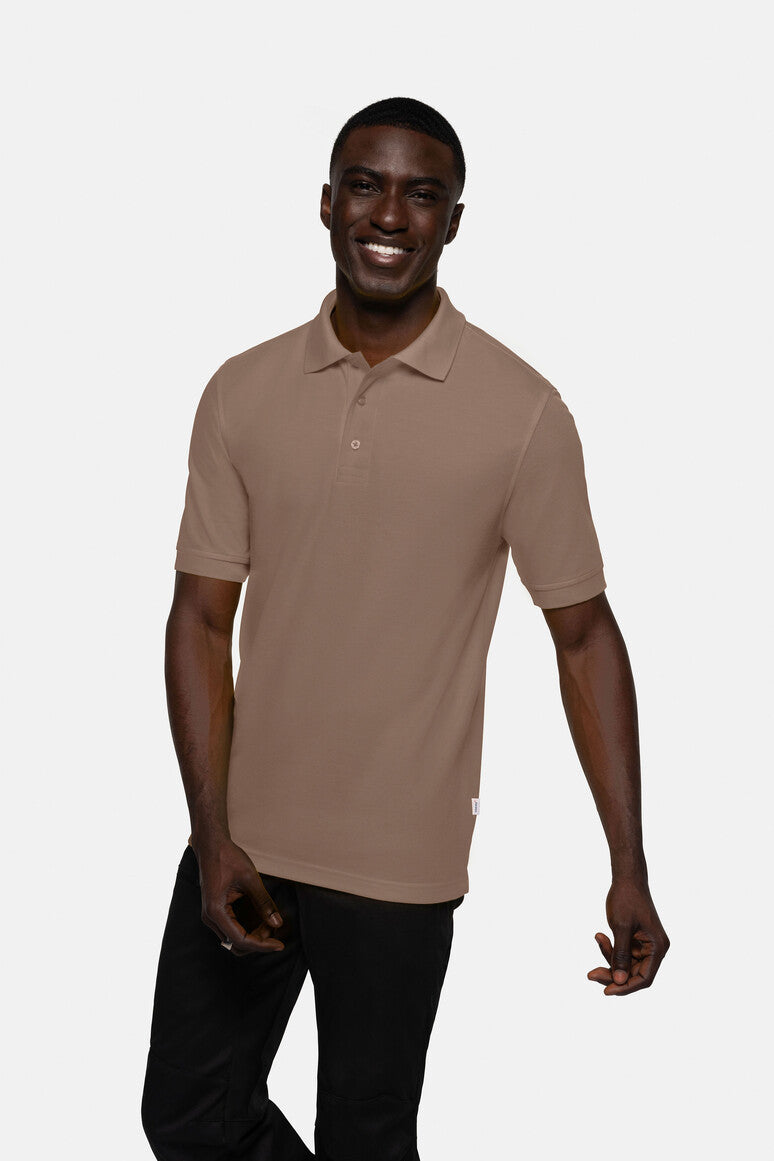 HAKRO Poloshirt Mikralinar® nougat