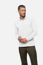 HAKRO Longsleeve-Poloshirt HACCP Mikralinar weiß