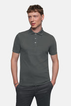 HAKRO Poloshirt Stretch anthrazit