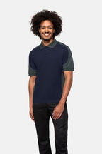HAKRO Poloshirt Contrast Mikralinar® tinte/anthrazit