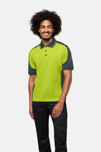 HAKRO Poloshirt Contrast Mikralinar® kiwi/anthrazit