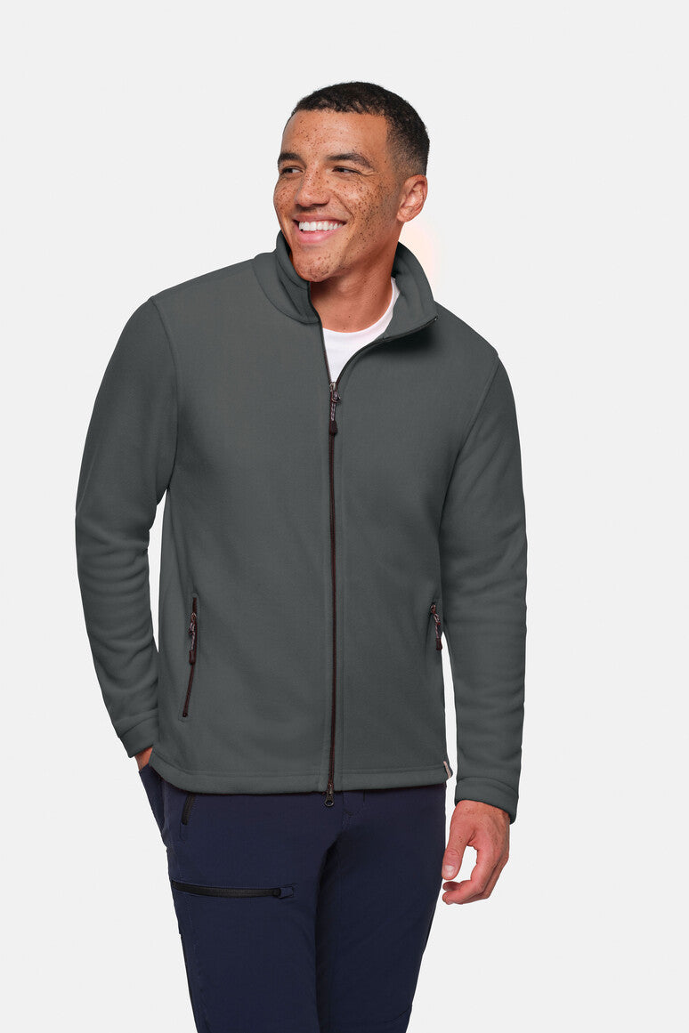 HAKRO Fleecejacke ECO anthrazit