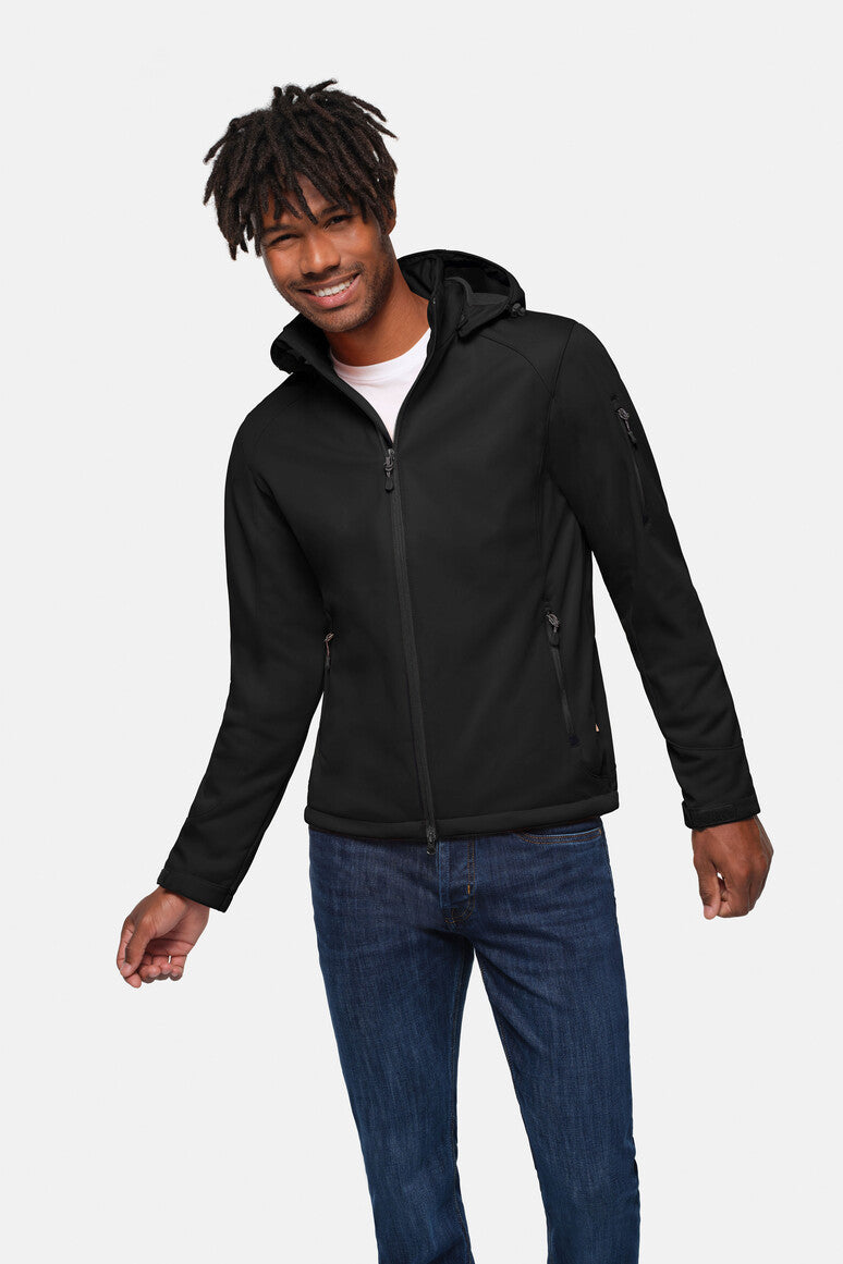 HAKRO Softshelljacke Ontario schwarz