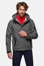 HAKRO Activejacke Houston dunkelgrau meliert