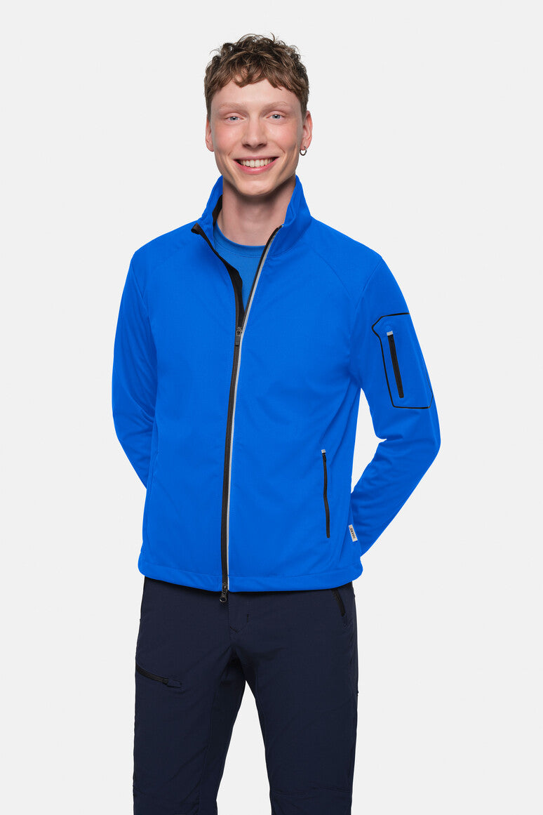 HAKRO Light-Softshelljacke Brantford royalblau