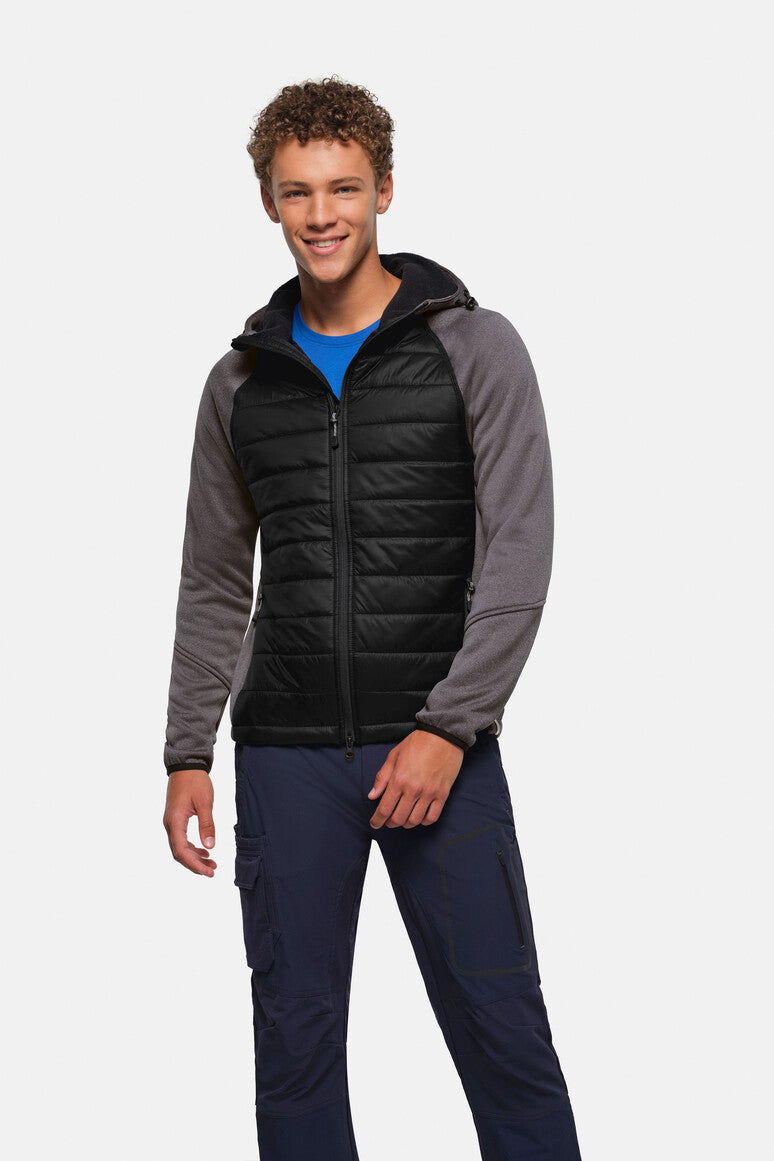 HAKRO Hybridjacke Maine schwarz