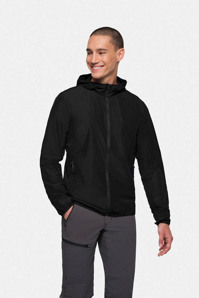 HAKRO Ultralight-Jacke Eco schwarz