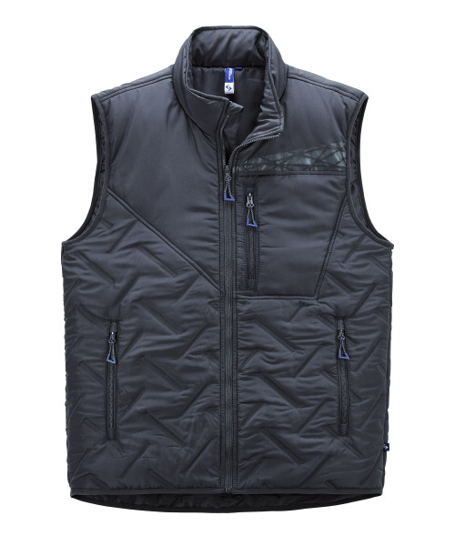 Scheibler workwear Expansible Steppweste - Arbeitsweste grau titan
