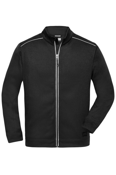 Herren Strickfleece-Jacke