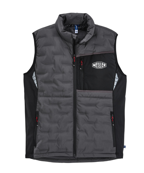 Steppweste Professional mit Meiller Druck