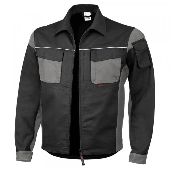 Bundjacke Pro schwarz / grau - Qualitex