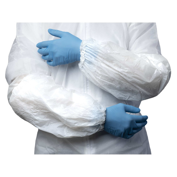Nitras Medical CPE-Ärmelschoner 40cm weiß 100 Stück