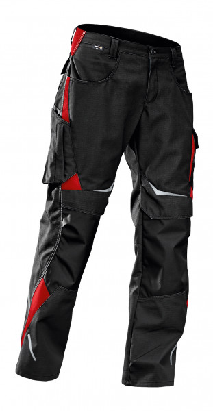 Bundhose Pulsschlag high schwarz / rot - Kübler