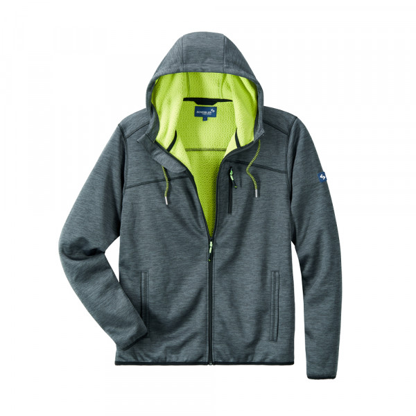 Strick-Fleece Hoodyjacke Goldegg