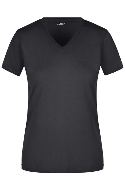 Damen T-Shirt mit V-Ausschnitt