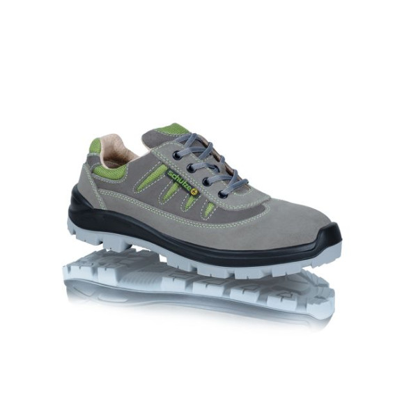 Sicherheitshalbschuh S3 Sportiv Plus ESD grau/grün