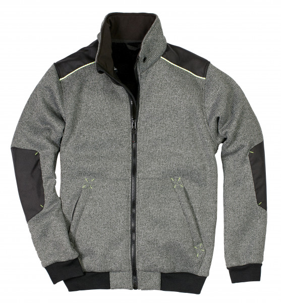 Warmer Strick-Blouson Piering