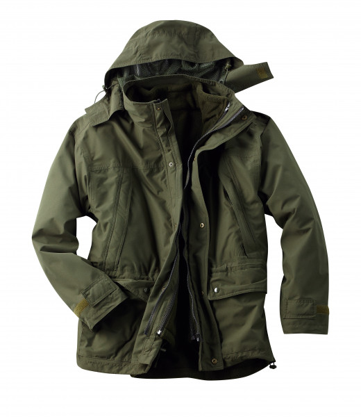 3 in 1-Jägerjacke Bush