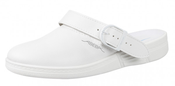 weiße Berufsschuhe Slipper / Clogs unisex - Abeba