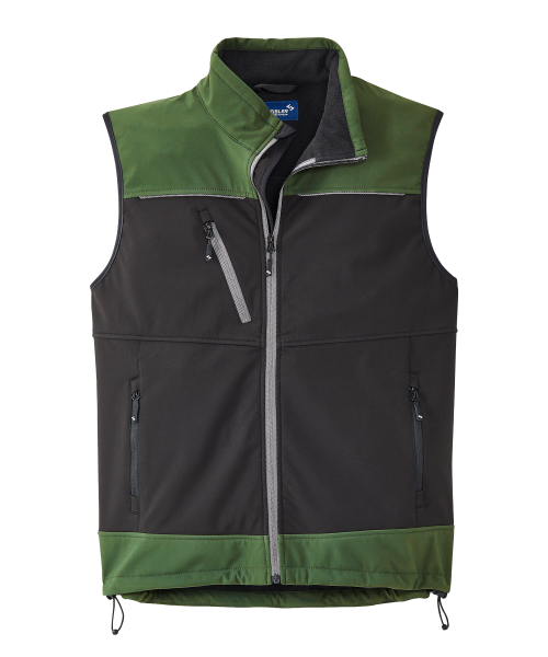 Scheibler Active Softshellweste schwarz/oliv
