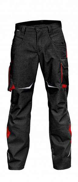 Bundhose Pulsschlag low schwarz / rot - Kübler