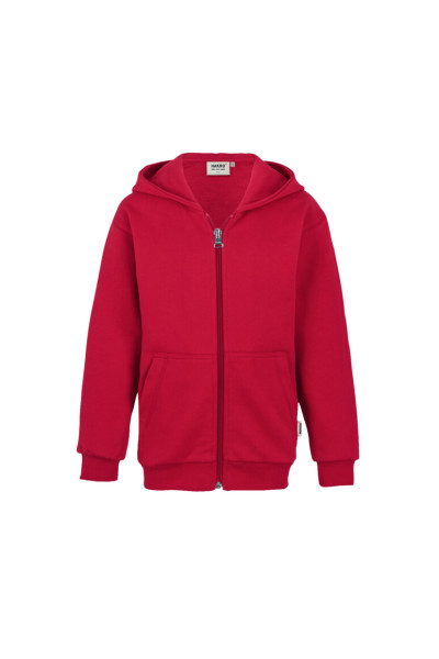 HAKRO Kinder Kapuzen-Sweatjacke Premium