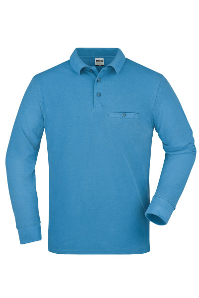 Herren Langarm Polo