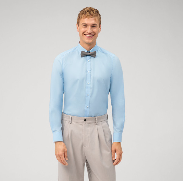 Olymp - Level Five Businesshemd, body fit, New York Kent, Hellblau