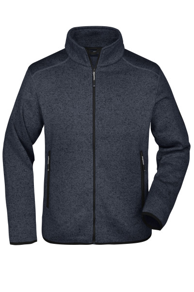 Modische Herren Strickfleecejacke