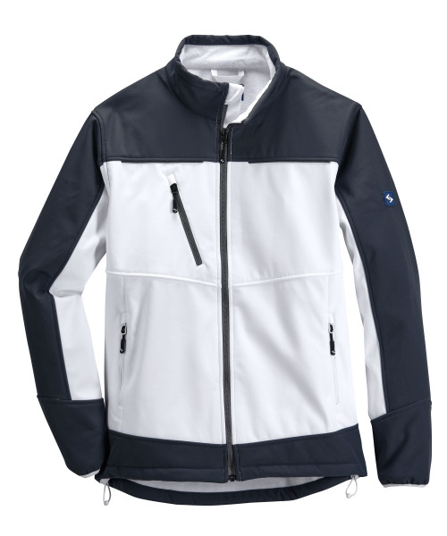Scheibler Active Softshelljacke weiß/anthrazit
